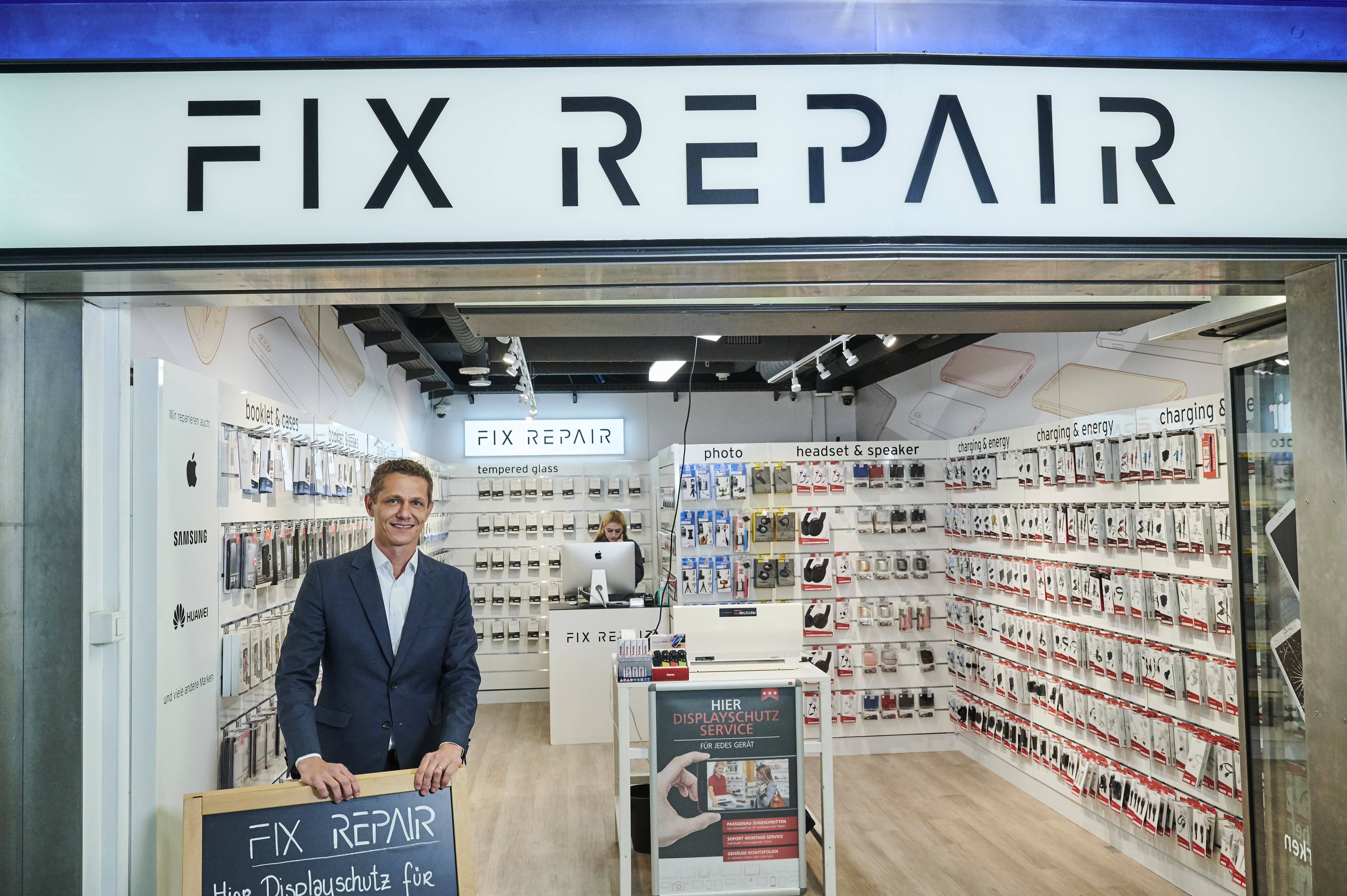 Mobile Klinik AG eröffnet mit Fix Repair neuen Pilot Standort im Zürcher Shopville: Was kaputt geht, wird repariert